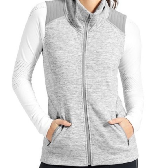 Athleta Jackets & Blazers - Athleta | NWT Gray Stronger Vest